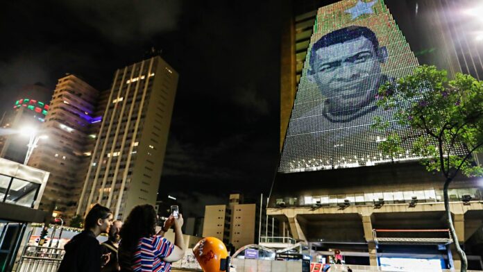 Candles to Pele, the king