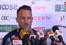You can practice 10,000 balls, but Dilruwan bowls a different shape – Du Plessis