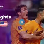 Netherlands v USA | Round of 16 | FIFA World Cup Qatar 2022 | Highlights