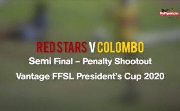 Penalty Shootout – Red Stars v Colombo – Semi Final (Vantage FFSL President’s Cup 2020)
