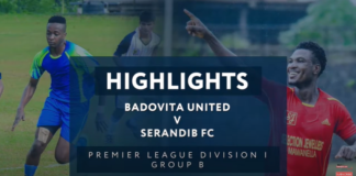 Highlights - Badovita United v Serendib FC - Premier League Division I