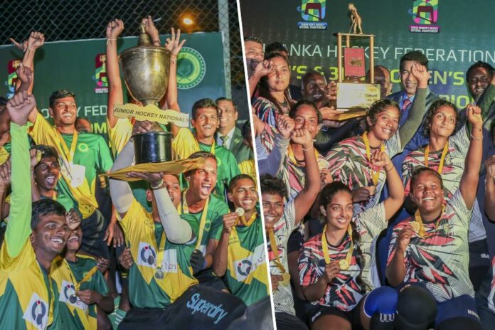 Colombo and Wennappuwa clinch Junior National Hockey Titles