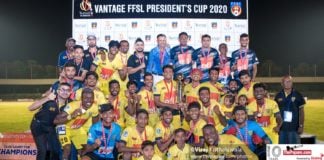 Colombo FC Champions of Vantage FFSL President’s Cup 2020