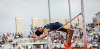 Ushan Brakes High Jump National Record