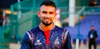 Dasun Shanaka played first match in PSL