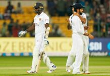 Sri Lanka crumble on difficult surface