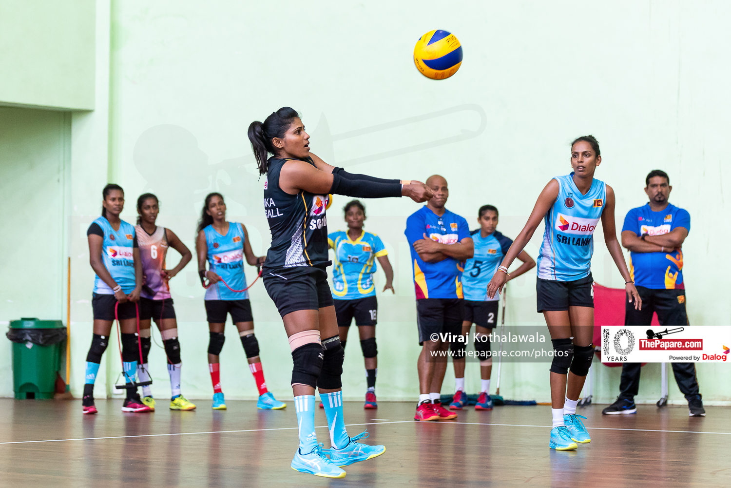 Photos Sri Lanka Women's Volleyball Team Training Session South Asian Games 2019