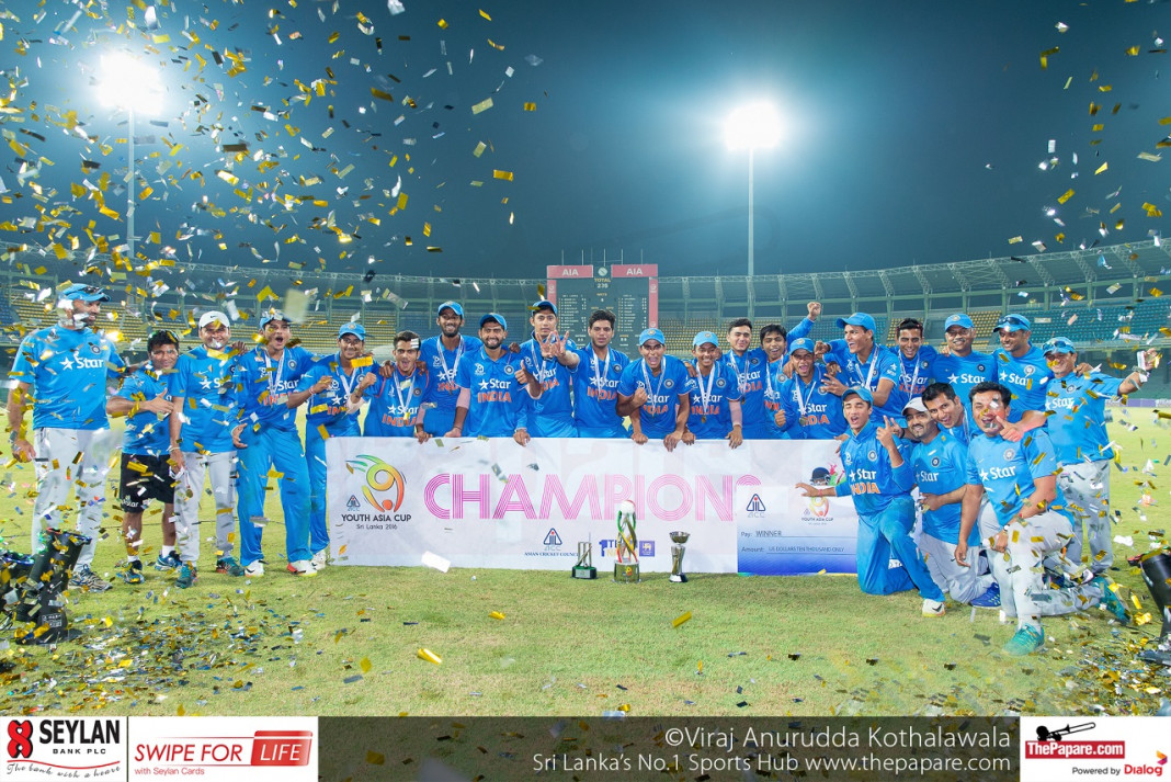 India U19s Asia Cup 2016 Champions