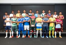 Captain’s of the 20 Schools participating in ThePapare Football Championship 2022