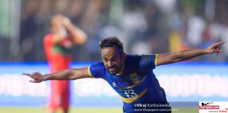 Waseem Razeek scores four goals | Sri Lanka v Maldives - Four Nations Prime Minister Mahinda Rajapaksa Trophy