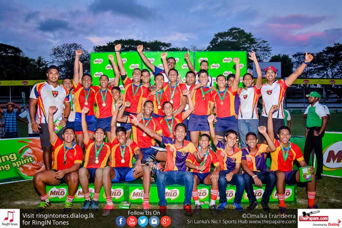 Trinity crowned the U16 10 aside champs