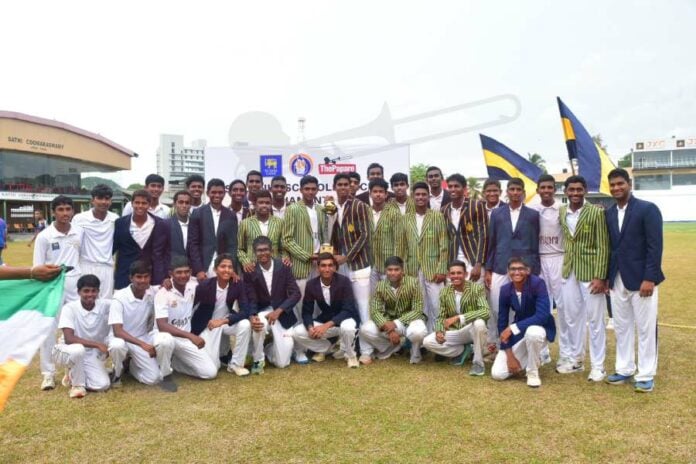 U19 Schools Division 1 Tier ‘A’ Final Joint Champions Royal St. Sebastian’s