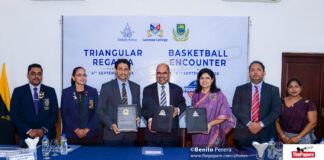 Photos – Press Conference – Triumvirate – Annual Rowing Encounter & Founders Cup – Annual Basketball Encounter