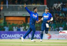 Dananjaya spins web around Proteas after Mathews’ 97
