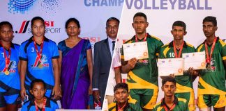 Galigamuwa Central & St. Xavier’s DSI Volleyball U17 champions