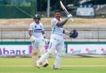 WATCH – Dulnith Sigera 189 (209) vs D.S. Senanayake College | 20th Battle of the Golds Dulnith Sigera
