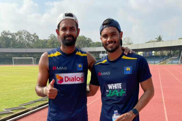 Dhananjaya de Silva and Lahiru Thirimanne