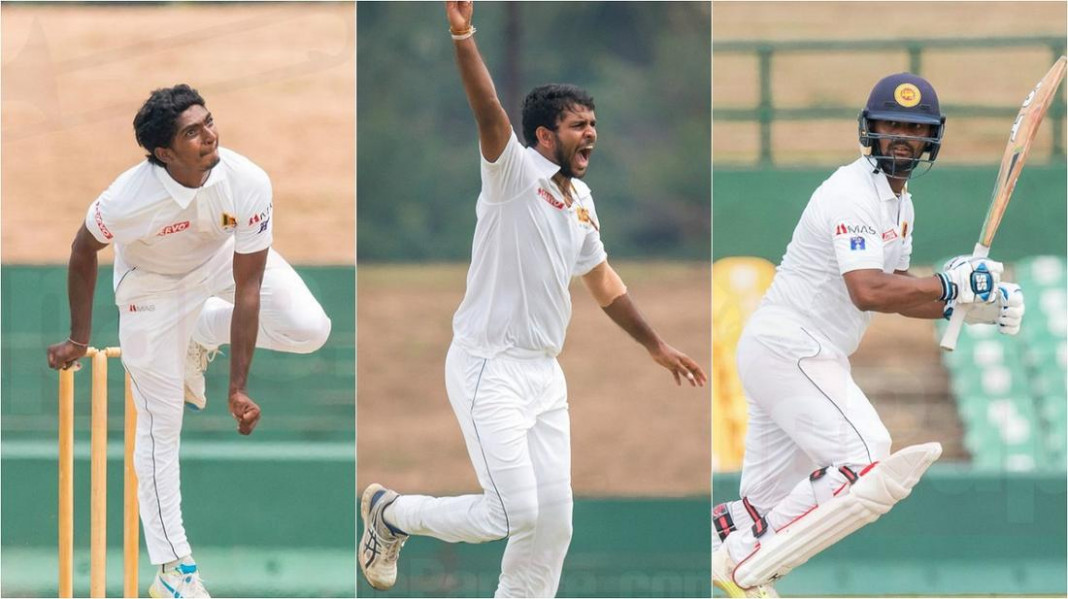 Madhushanka, Sandaken and Gunaratne hand SL A massive lead