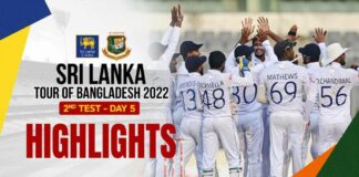 HIGHLIGHTS - Sri Lanka tour of Bangladesh 2022