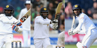 Silva, Mathews and Chandimal