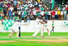 “Battle of the Warriors” ends in an exciting draw as Arosha Sithumina’s fireworks light Up Ambalangoda