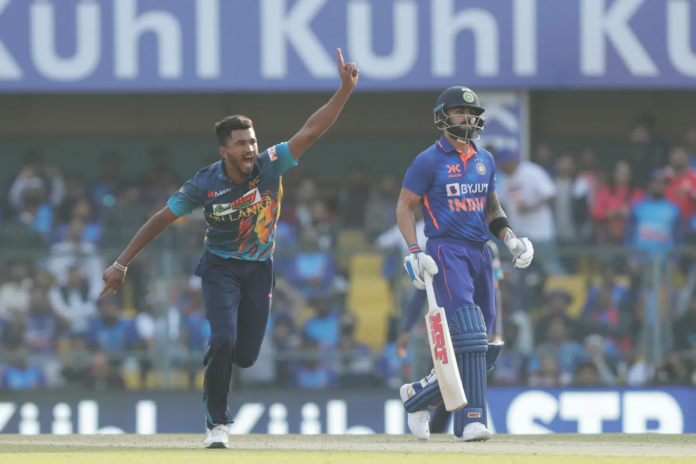 Dilshan Madhushanka ruled out of the 2nd ODI against India 2023