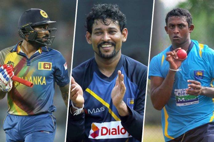 Dilshan, kapugedara and mendis