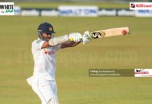 Karunaratne stands strong as Sri Lanka face uphill battle
