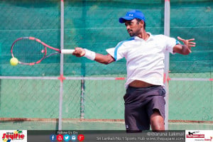 Sri Lanka's Dineshkanthan did not find his luck against Karunday Singh 