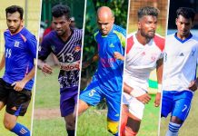 Red Sun, Thihariya, Ratnam, Comrades, Red Star, Serendib into Div I Super 6