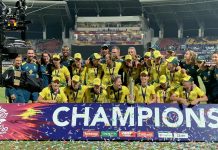 Australia survive nerves to lift fourth WT20 title