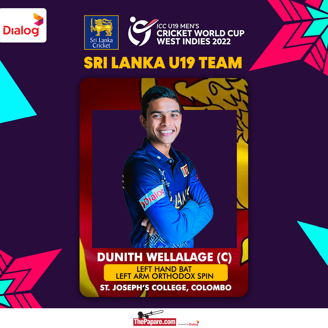 Photos ICC U19 World Cup 2022 Sri Lanka Cricket Team Preview
