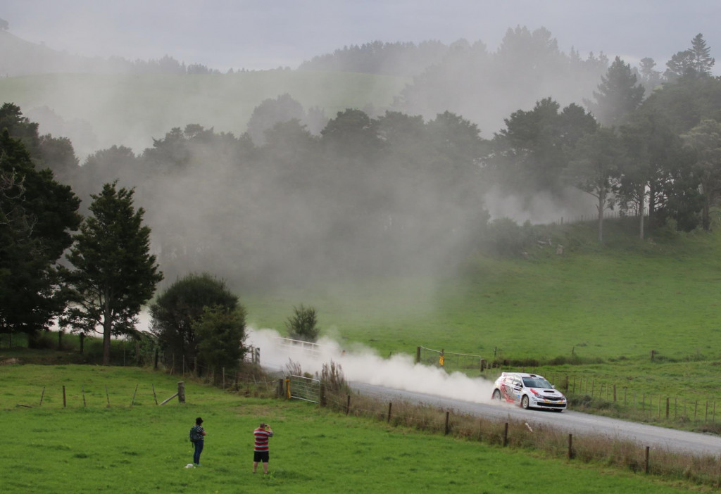 Gill wins Rally of Whangarei; Young battles back for third