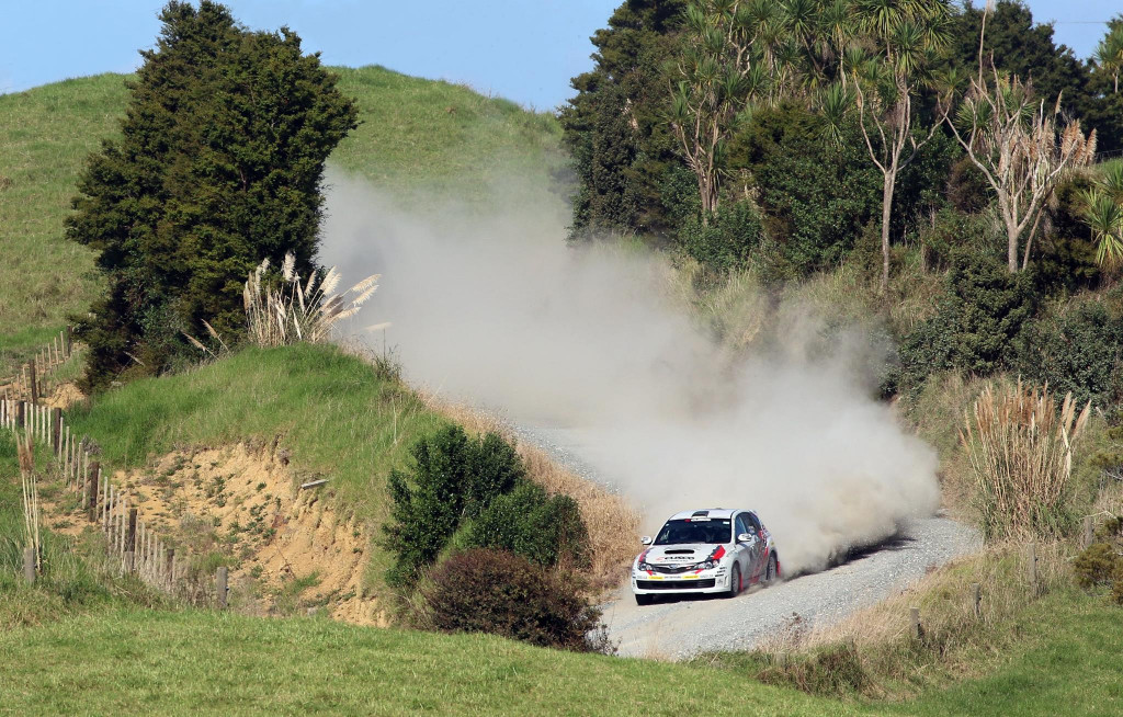 Gill wins Rally of Whangarei; Young battles back for third
