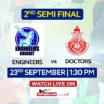 Engineers Cricket Club vs Sri Lanka Doctors Cricket Club