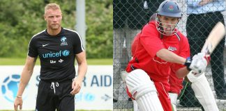 England Cricketer Flintoff on Phil Neville