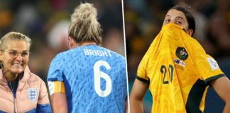 England in to the fifa women's world cup final