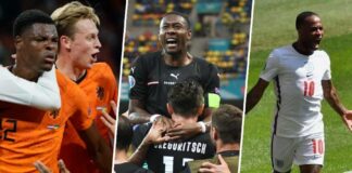 England vs Croatia, Austria vs North Macedonia, Netherlands vs Ukraine