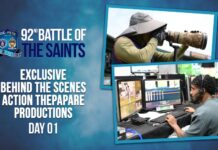 WATCH – Exclusive Behind The Scenes Action ThePapare Productions| Day 01 | 92nd Battle of the Saints Exclusive Behind The Scenes Action ThePapare Productions