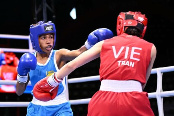 Sri Lankan women boxers fight hard in the semis edited upload