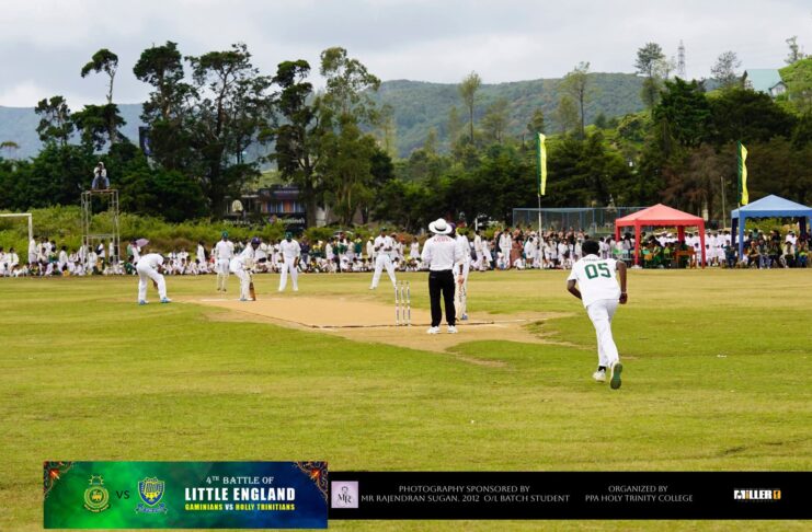 Gamini National School retains “Battle of Little England” Trophy in with a thumping victory over Holy Trinitians
