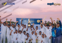 ‘Battle of Kelaniya’ ends in a draw: Mihiranga’s century and Praboda’s 8-wicket haul steal the show Gurukula College, Media Unit