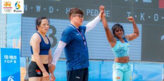 නිපුනි ශ්රී ලංකාව වෙනුවෙන් පළමු රන් පදක්කම දිනයි! Asian Beach Games 2026