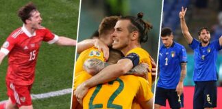 Finland vs Russia, Turkey vs Wales, Italy vs Switzerland