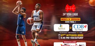 REPLAY – Akbar Brothers vs Seylan Bank – Men’s ‘A’ Division – SF 02 – 34th MSBA League 2026 Fairfirst Insurance vs CDB