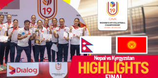 Highlights | Nepal vs Kyrgyzstan | Final | CAVA Women’s U19 Championship 2025