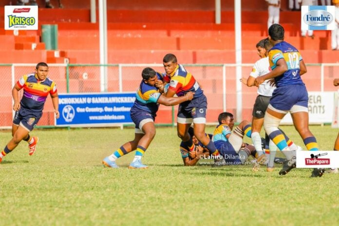First half heroics from Sri Sumanala not enough to withstand Trinity's force