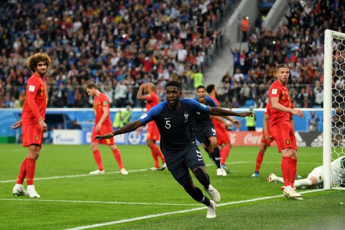 France v Belgium - Semi Final Final (2018 FIFA World Cup)