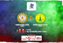 REPLAY – Gamini NS, Bentota vs Ananda CC, Elpitiya – Battle of Greens and Blues 2026 Gamini NS, Bentota vs Ananda CC
