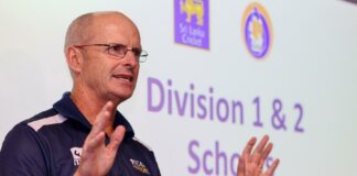 WATCH – SLC launches new program to uplift school cricket coaching standards Gary Kirsten